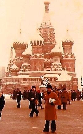 SAP-SB Capt Craig Williamson on Red Square Moscow