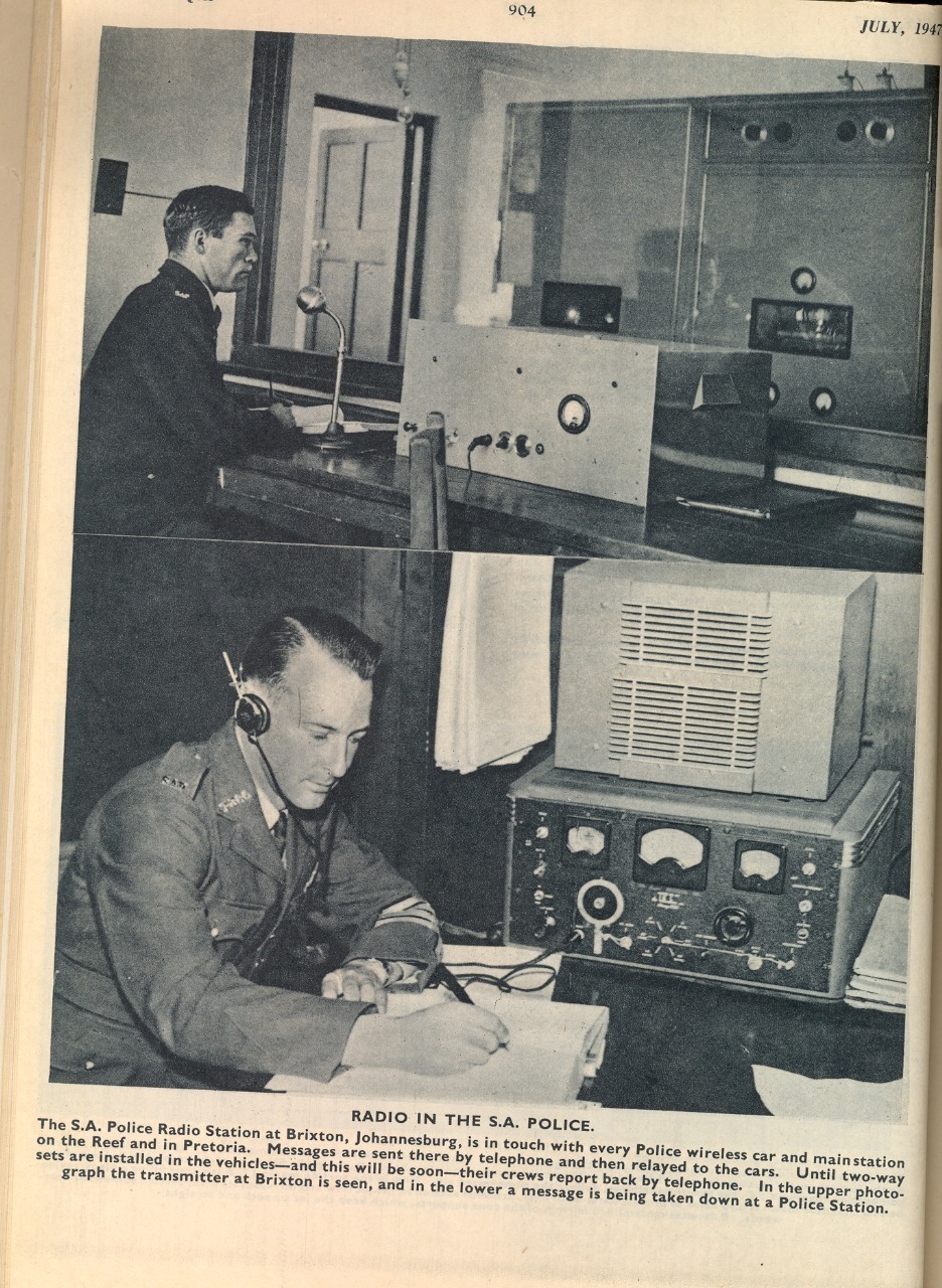 Radio control room