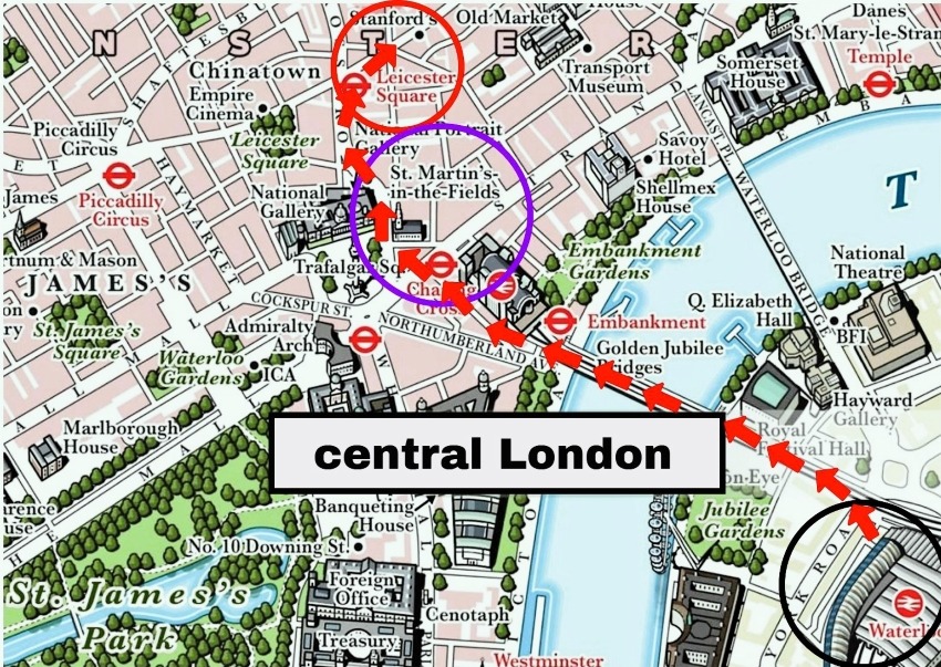 Nongqai series Men Speak WPS2 central London map