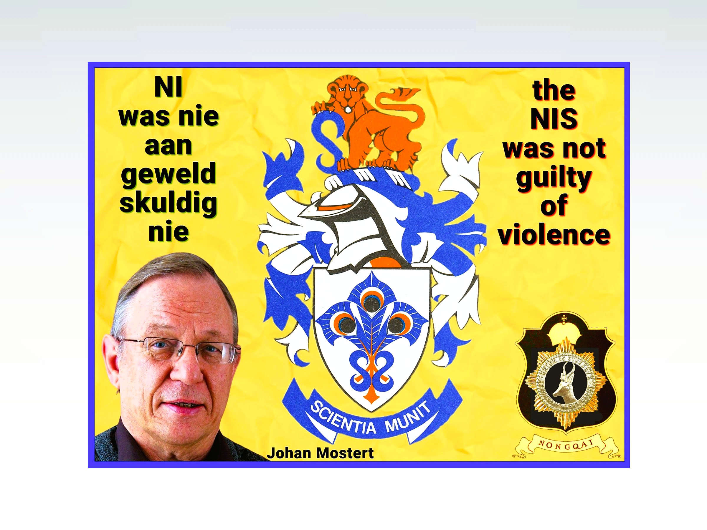 NATIONAL INTELLIGENCE AND VIOLENCE