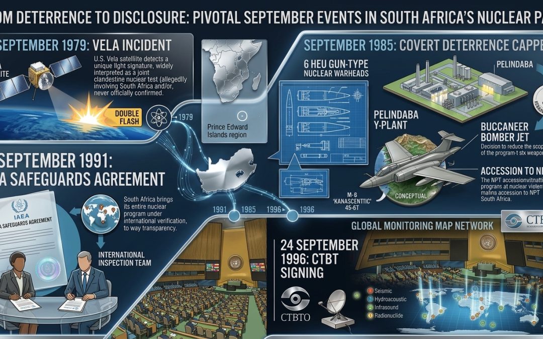 NONGQAI VOL 17 NO 9 – (35) FROM DETERRENCE TO DISCLOSURE: PIVOTAL SEPTEMBER EVENTS IN SOUTH AFRICA’S NUCLEAR PAST